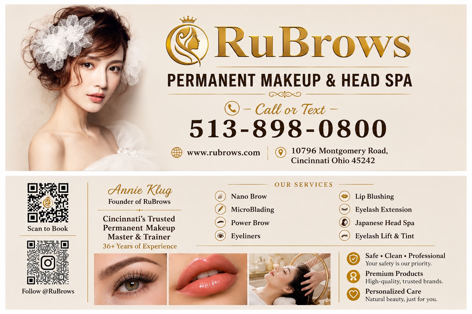 RuBrows PMU & Head Spa